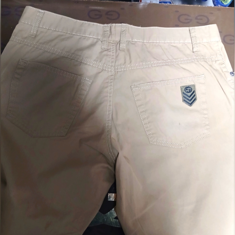 Gucci Men's Cotton Khakis Pants